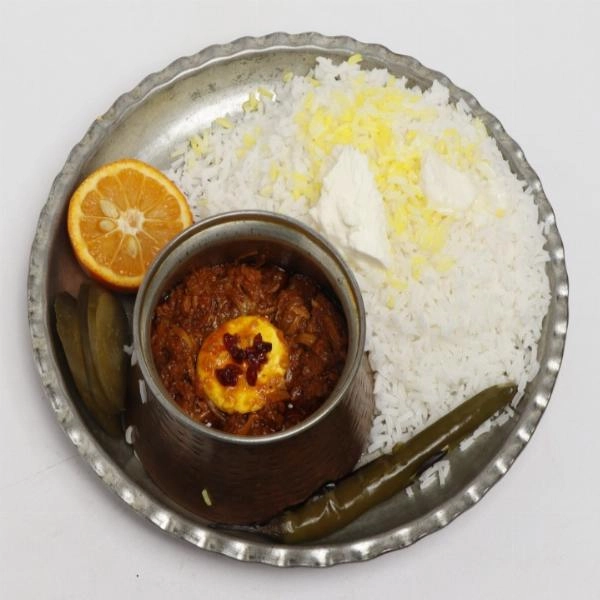 چلوخورشت پیچاق قیمه اردبیل قیمت ۲۳۰ تومان - 1