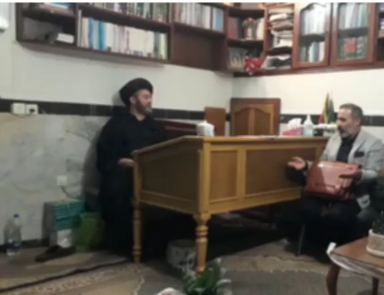 دیدار  با جناب سید حسن عاملی، نماینده ولی فقیه و امام جمعه استان اردبیل - 1